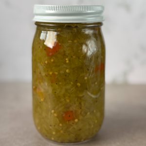 Green Tomato Chow Chow - Pint Jar